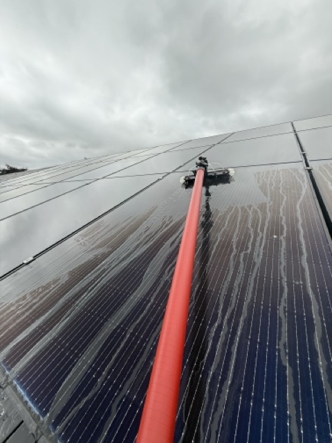 Solar Panel Cleaning 1
